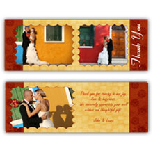 5.5X4 Folded Card (027L)