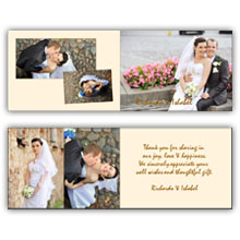 5.5X4 Folded Card (006L)