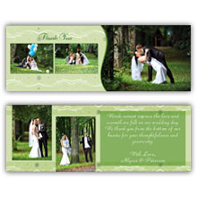 5.5X4 Folded Card (010L)