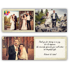 5.5X4 Folded Card (033L)