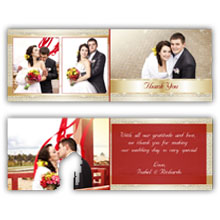 5.5X4 Folded Card (014L)