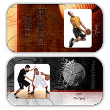 Press Printed Cards/Folded Card/Boutique Card/Sports/004 Square