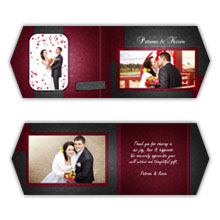Press Printed Cards/Folded Card/Boutique Card/Wedding
