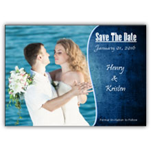 Press Printed Cards/Flat Card/Save The Date/006 Landscape