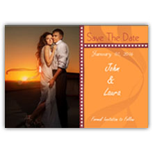 Press Printed Cards/Flat Card/Save The Date/009 Landscape