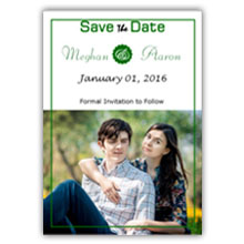 Press Printed Cards/Flat Card/Save The Date/011 Portrait