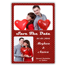 Press Printed Cards/Flat Card/Save The Date/015 Portrait