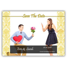 Press Printed Cards/Flat Card/Save The Date/028 Landscape
