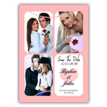 Press Printed Cards/Flat Card/Save The Date/026 Portrait